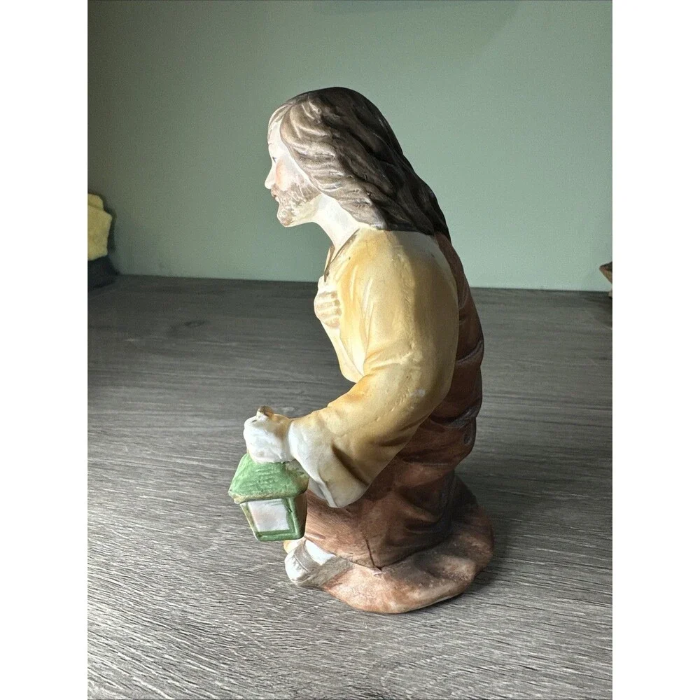 Vintage HOMCO Nativity Joseph Figurine Porcelain 6” #5253 Christmas